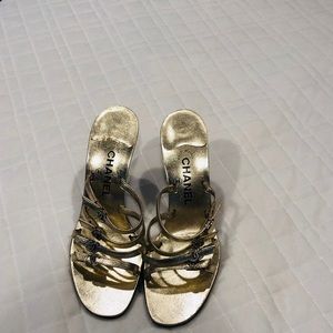 Chanel 3 inch sandal